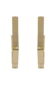 Gold Plated Handcrafted Hoop Earrings