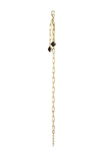 Gold Plated Semi-Precious Stone Earrings