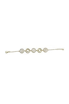 Gold Plated Pearl Bracelet