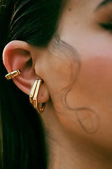 Gold Plated Hoop Earrings