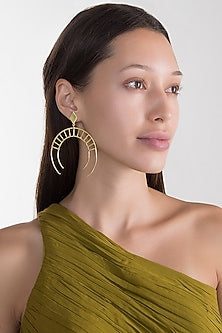 Gold Plated Handmade Earrings