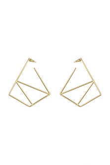 Gold Plated Hoop Earrings