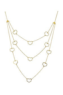 Gold Plated Handcrafted Long Necklace