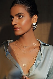 Gold Plated Handcrafted Long Necklace