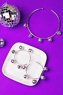 White Finish Choker Necklace