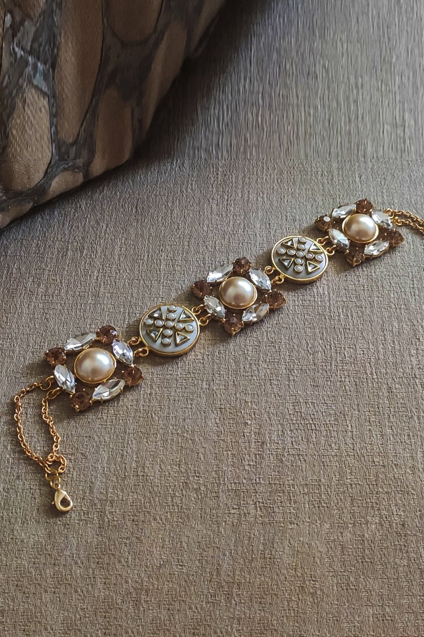 Veda Handmade Embellished Choker 