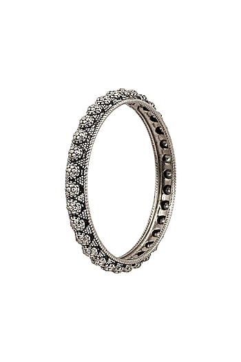 Black Rhodium Finish Bangle