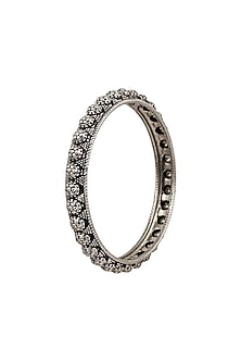 Black Rhodium Finish Bangle