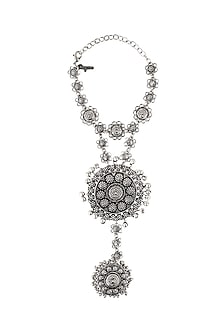 Black Rhodium Finish Hath Phool