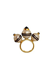 Gold Plated CZ Ring