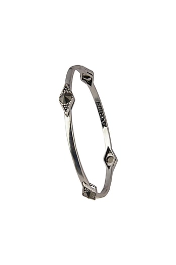 Black Rhodium Finish Bangle