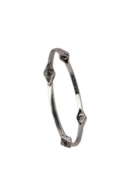Black Rhodium Finish Bangle