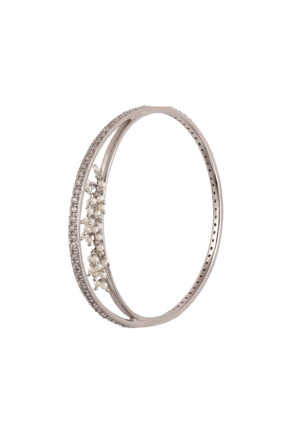 Black Rhodium Finish Bangle