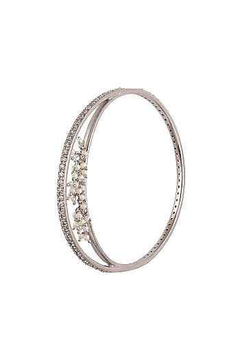 Black Rhodium Finish Bangle