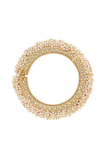Gold Plated Kada Bangle