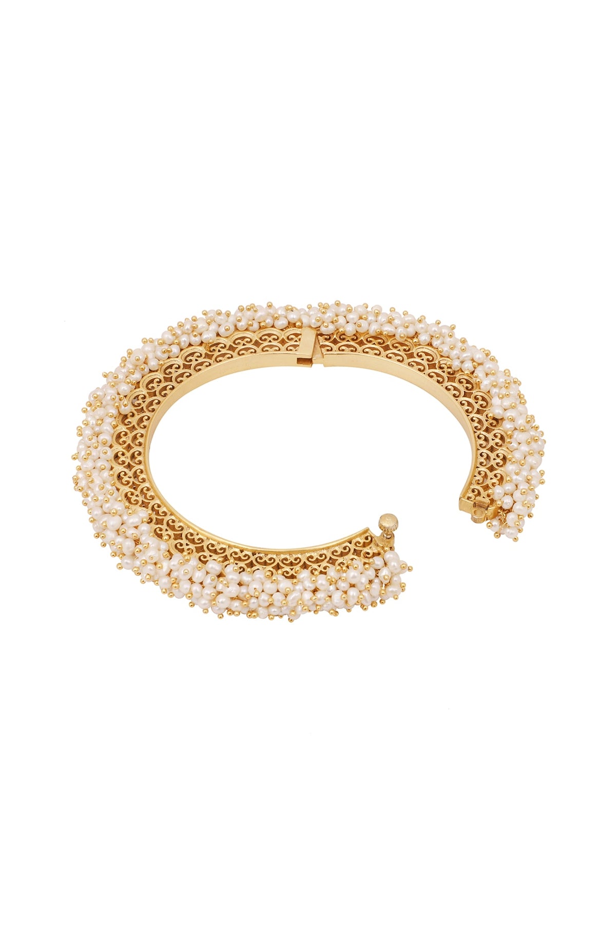 Gold Plated Kada Bangle