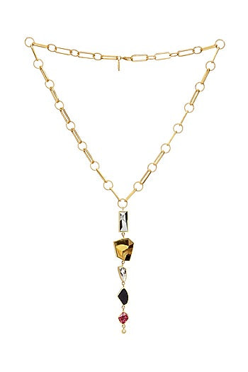 Gold Plated Pearl & Swarovski Earrings