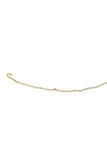 Gold Plated Handcrafted Hair Stick Clip