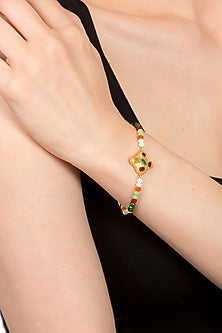 Gold Plated Beaded Bracelet