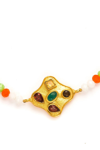 Gold Plated Beaded Bracelet