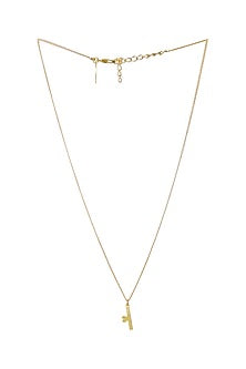 Gold Plated Couple Pendant Necklace (Set of 2) In Gift Box