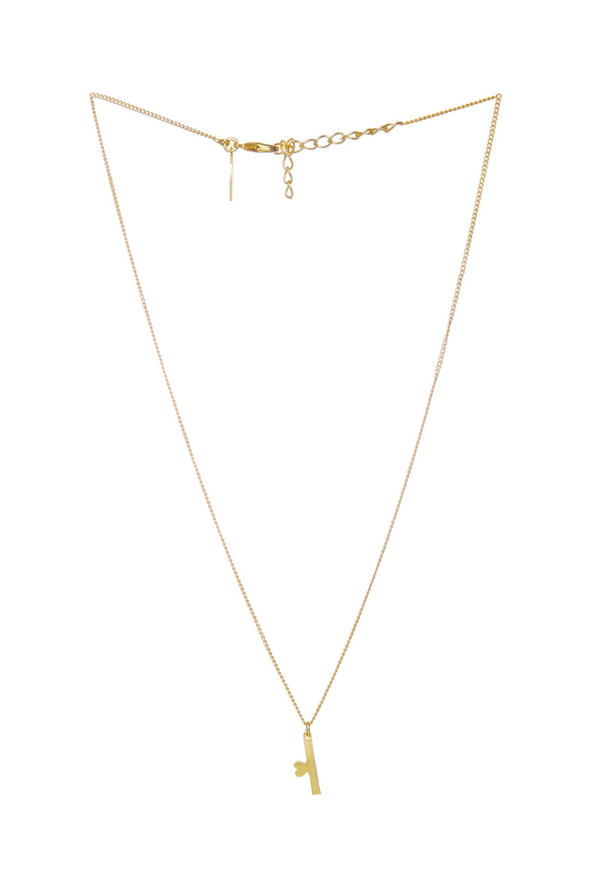 Gold Plated Couple Pendant Necklace (Set of 2) In Gift Box