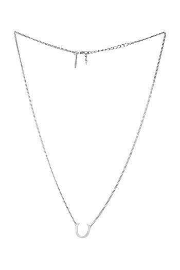 Gold Plated Couple Pendant Necklace (Set of 2) In Gift Box
