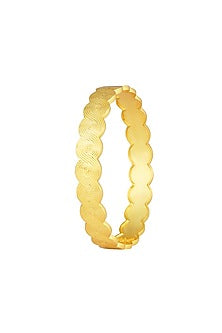 Gold Plated Adjustable Bangle