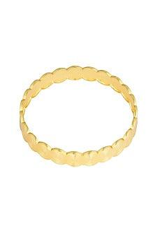 Gold Plated Adjustable Bangle