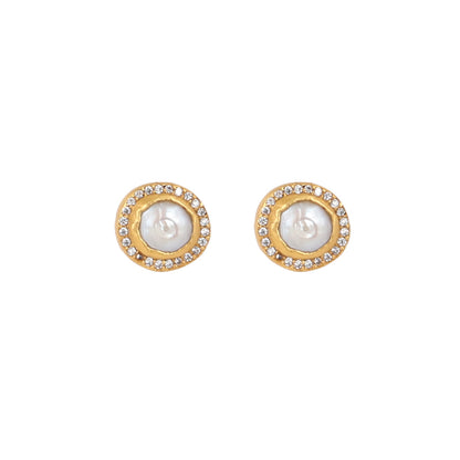 Gold Plated Stud Earrings