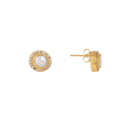 Gold Plated Stud Earrings