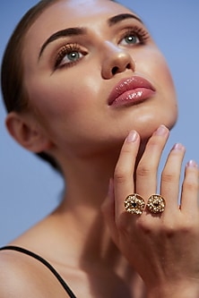 Gold Plated Open Ended Ring