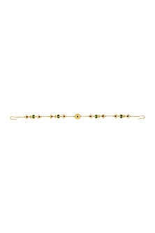 Gold Plated Cubic Zirconia Mathapatti