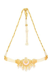 Gold Plated Meenakari Choker Necklace