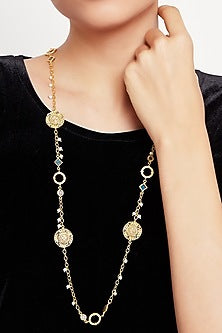 Gold Plated Labradorite Necklace