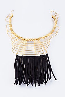 Gold Finish Handcrafted Necklace