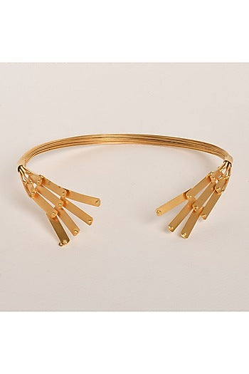 Gold Plated Handcrafted Choker Necklace