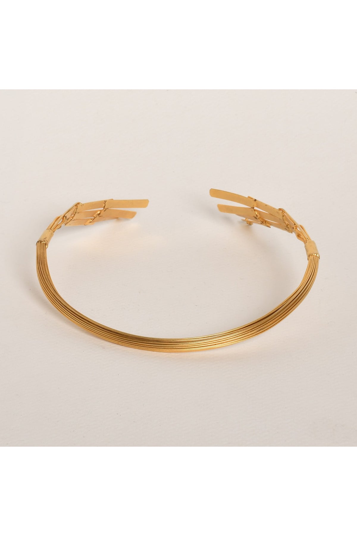 Gold Plated Handcrafted Choker Necklace