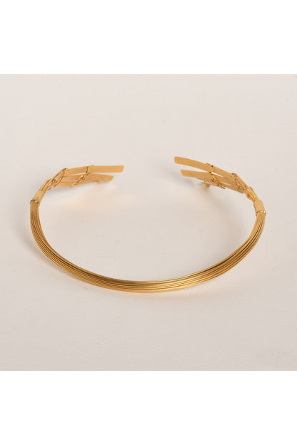 Gold Plated Handcrafted Choker Necklace