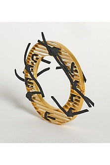 Gold Finish Brass Bracelet