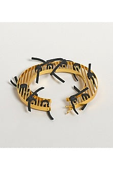 Gold Finish Brass Bracelet