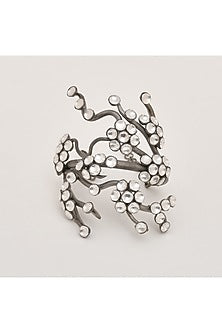 Black Rhodium Finish Brass Bracelet