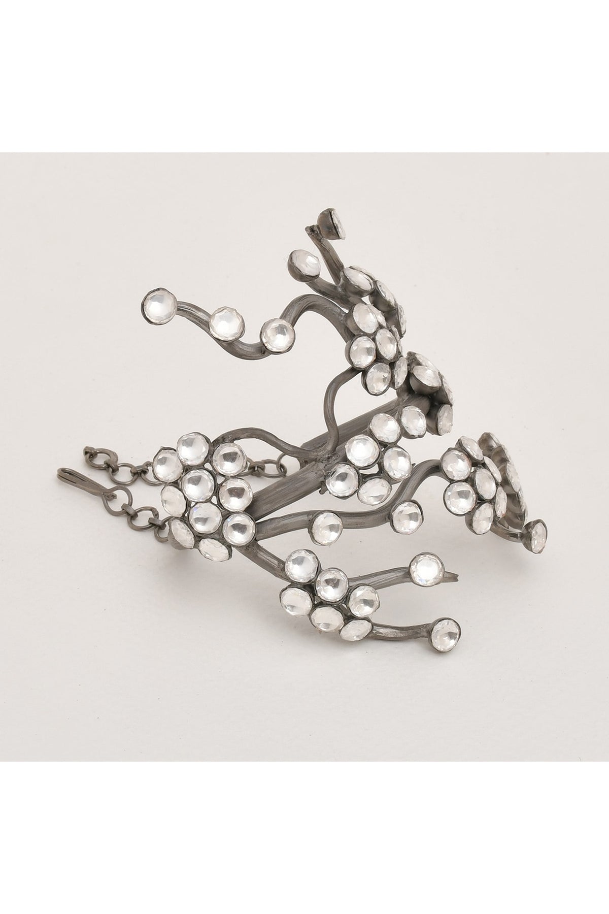 Black Rhodium Finish Brass Bracelet