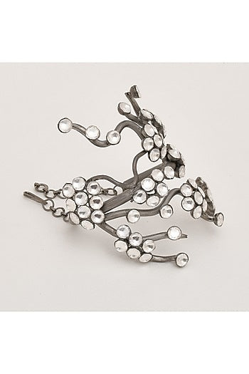 Black Rhodium Finish Brass Bracelet
