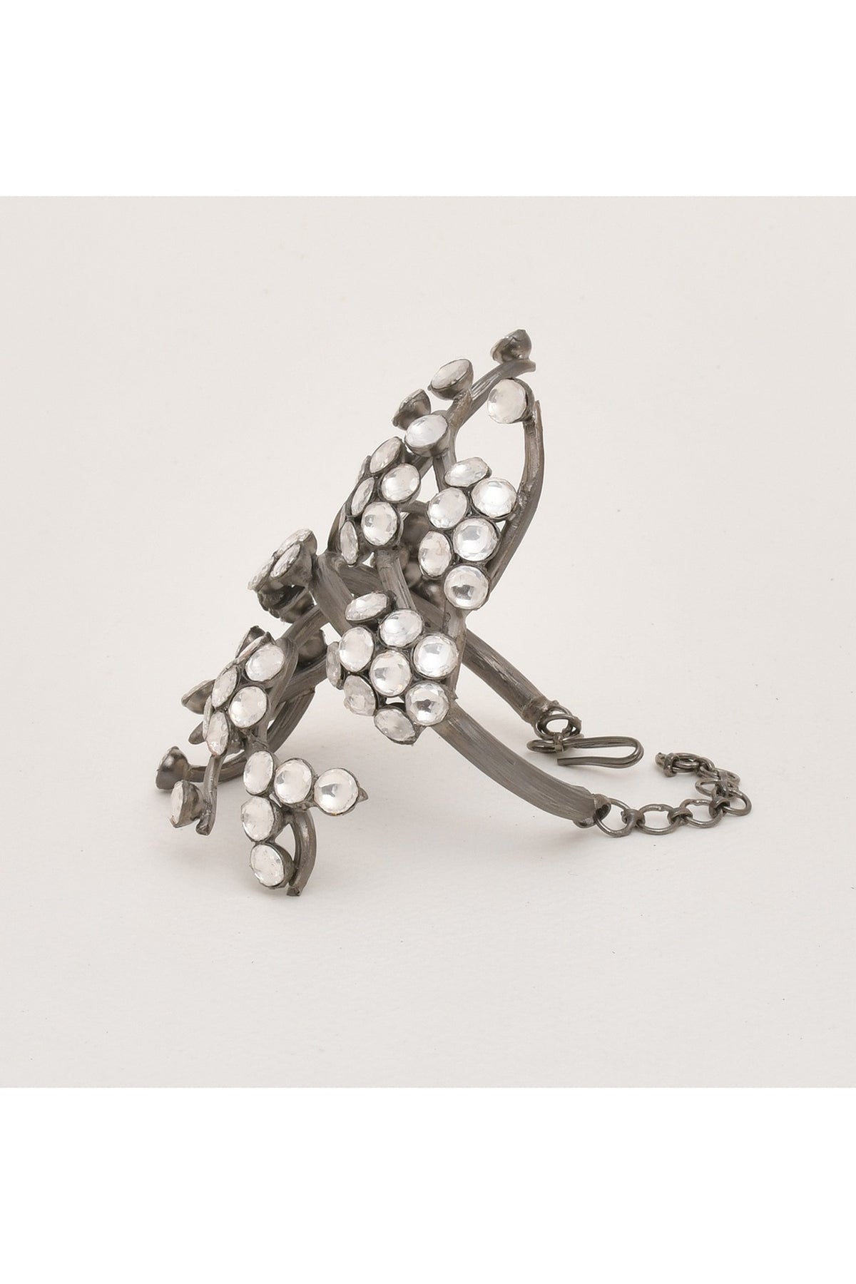 Black Rhodium Finish Brass Bracelet