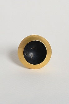 Gold Finish Brass Ring