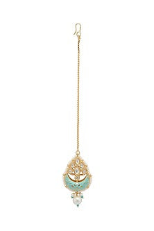 Gold Plated Kundan Polki Choker Necklace Set