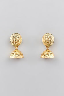 Gold Finish Kundan Polki Choker Necklace Set