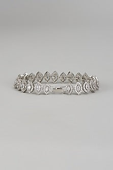 White Finish Diamond Bracelet