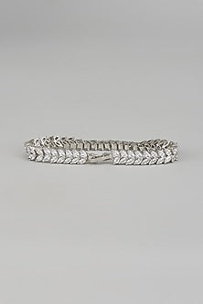 White Finish Diamond Bracelet